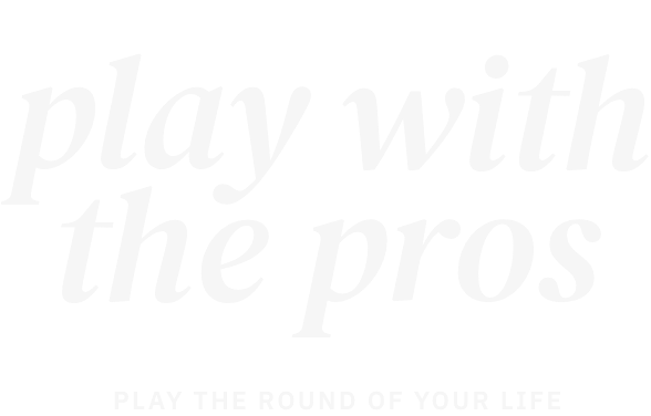 book a time with a professional golfer through Player Days mobile tagline